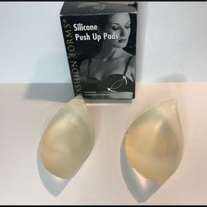 Silicone push up pads, (bra inserts)